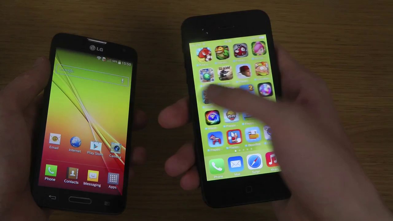LG L90 vs. iPhone 5