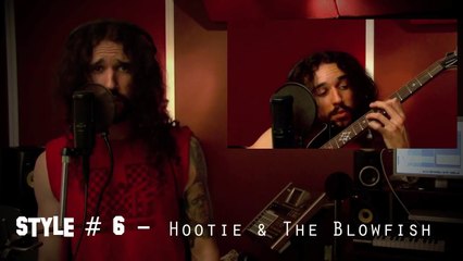 20 different voice style sung in the sama song : Jason Derulo - Talk Dirty