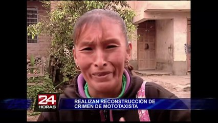 Reconstruyen terrible asesinato de mototaxista enterrado en su propia casa