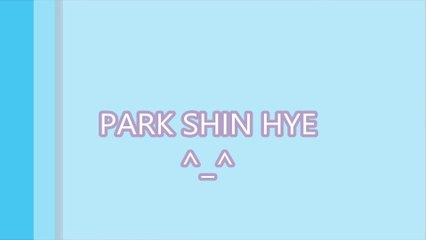 Park Shin Hye -  2014