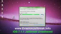 iOS  7.1.1 Jailbreak UNTETHERED For Mac Win iPhone 5 5s 4 iPod 4th gen iPad 4 3