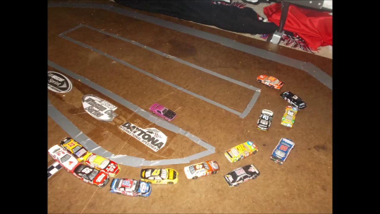 NASCAR Winston Cup Series Drive4COPD 300 at Daytona stop motion