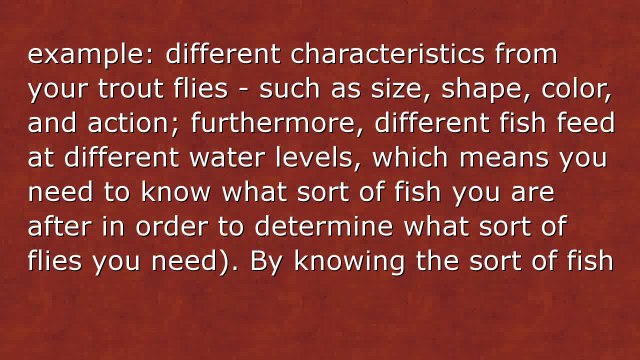 Strategy Tips For Better Fly Fishing