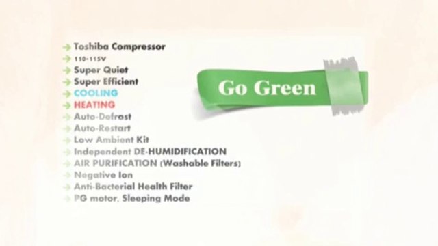 Ductless Split 36000 Btu 220v DC Inverter and Heat Pump.