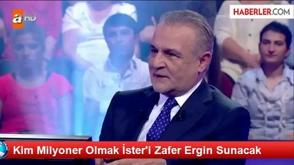 Kim Milyoner Olmak İster'i Zafer Ergin Sunacak