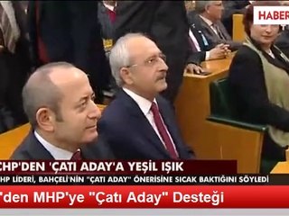 CHP'den MHP'ye "Çatı Aday" Desteği