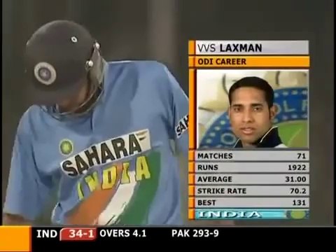Cricket fight, Shoaib Akhtar vs Sachin Tendulkar in 2004
