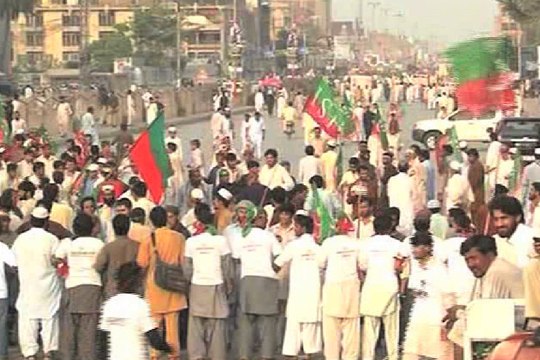 Dunya News - PTI 11th May Islamabad Rally Preparations