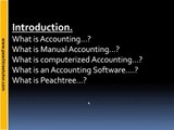 Lecture 1 Peachtree in Urdu Basics of Peachtree -