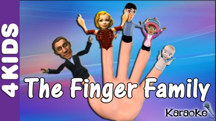 The Finger Family | Nursery Rhymes | Karaoke