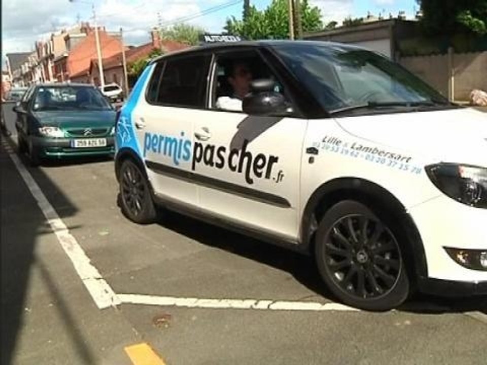 Une auto-école lilloise propose un "Permis pas cher" - 09/05