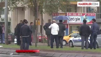 Sağanak Yağmura Aldırmadan Kazayı Seyrettiler