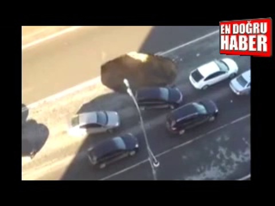 Saniye saniye böyle çöktü!..