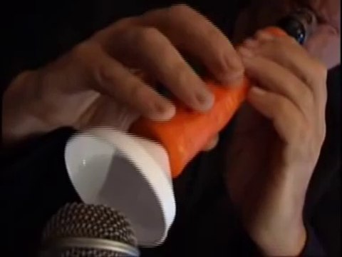 Fabriquer une clarinette avec une carotte. Oui, vous avez bien lu.