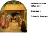 Hodie Christus natus est (Frédéric Debons)