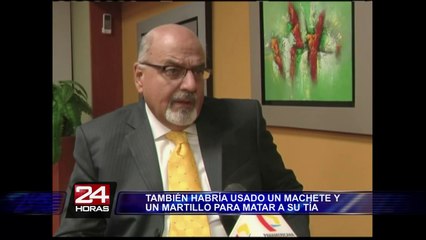 Asesino de San Borja utilizó un machete y un mazo de madera para matar a su tía