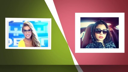 نانسي عجرم وإليسا والنظارات الشمسية _ مع تونينا