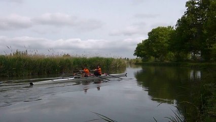 Agathe et Pauline avant Libourne