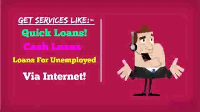 Instant Cash Loans For Jobless Individuals Without Any Trouble!