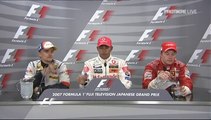 F1 - Japanese GP 2007 - Post Race - ITV