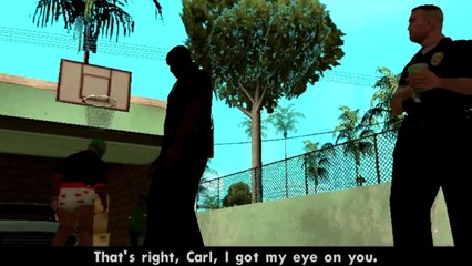 GTA SAN ANDREAS- GAMEPLAY #08-Spara Smoke spara