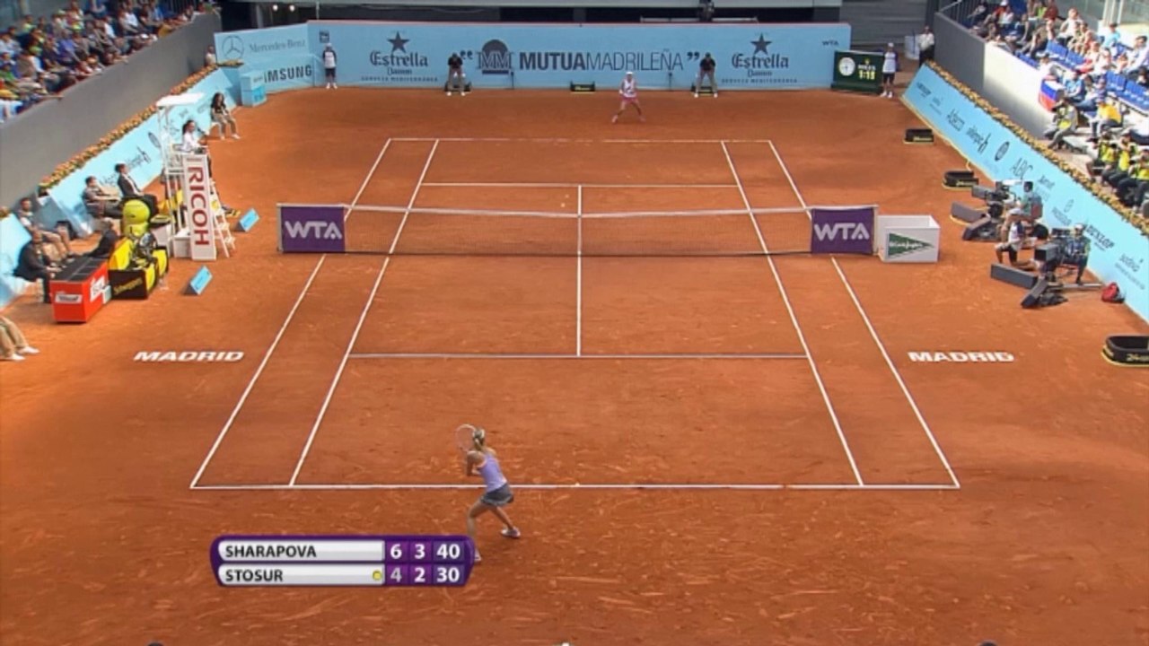 Madrid: Sharapovas 13. Streich