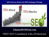 SEO Pricing Packages, SEO Services Pricing, SEO Price List (678) 619-0791
