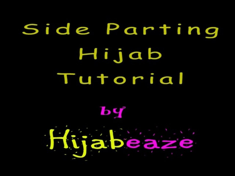 Side parting hijab style | Hijabeaze by Urooj Asif