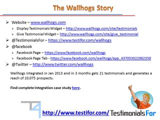 TestimonialsFor - Testimonials and Online Reputation Management System