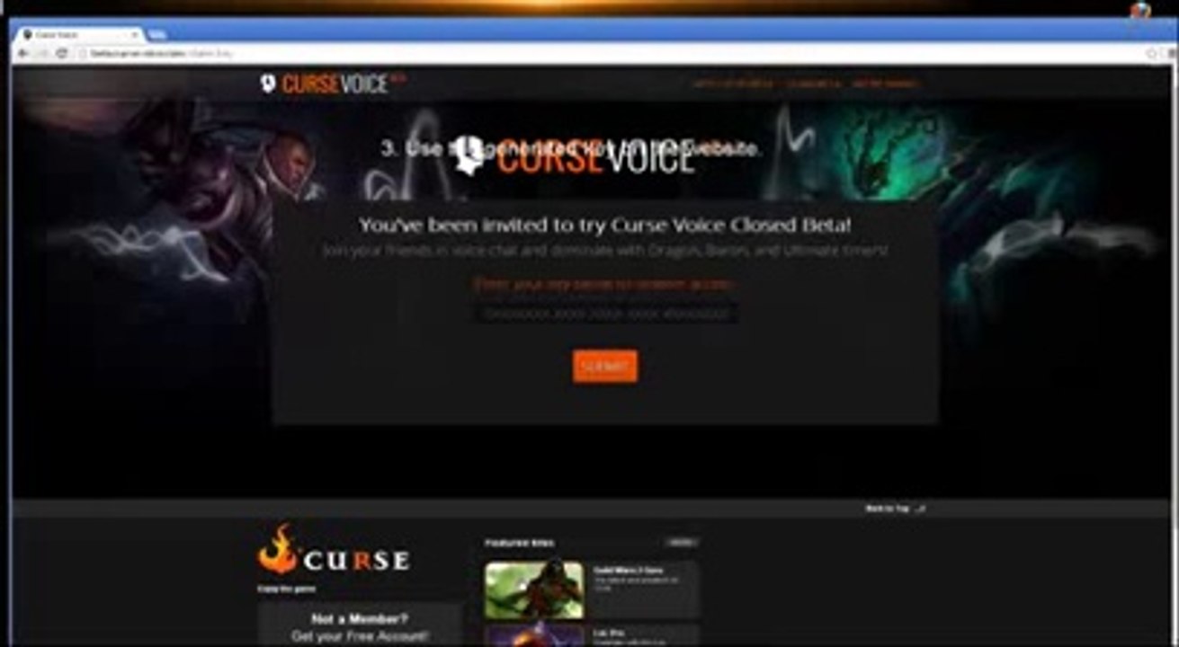 Curse Voice Beta Key Generator n 2016 n 2017 FREE Download n Télécharger