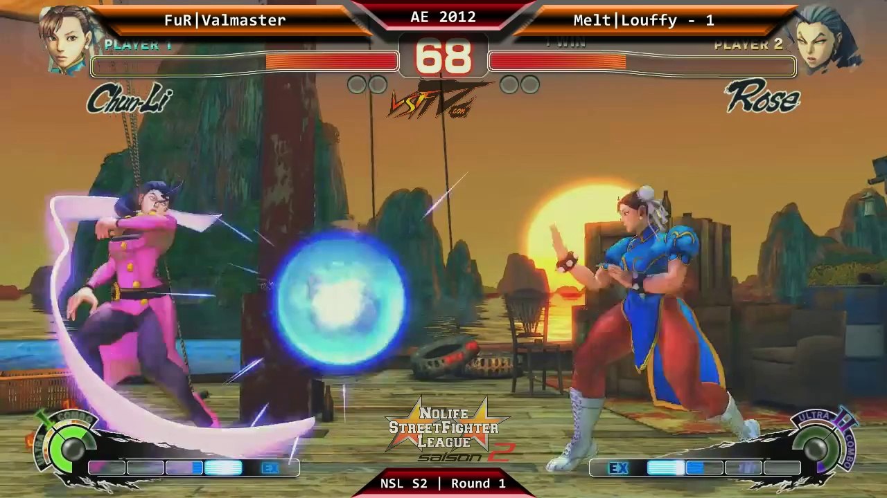 Louffy vs Valmaster - AE 2012 - NSL S02 - R1