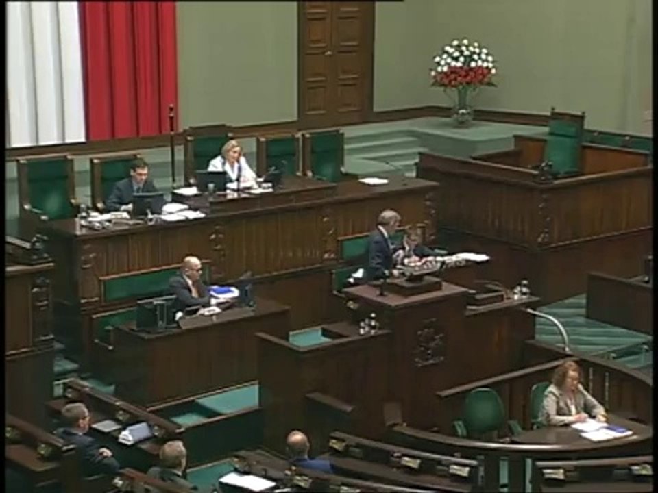 Poseł Dariusz Rosati - Wystąpienie z dnia 07 maja 2014 roku.