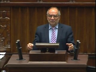 Poseł Józef Lassota - Wystąpienie z dnia 07 maja 2014 roku.
