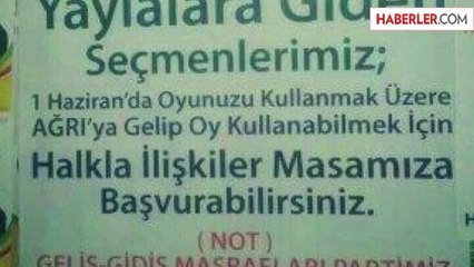 BDP'nin Ağrı Stratejisi: İl Dışındaki Seçmenler