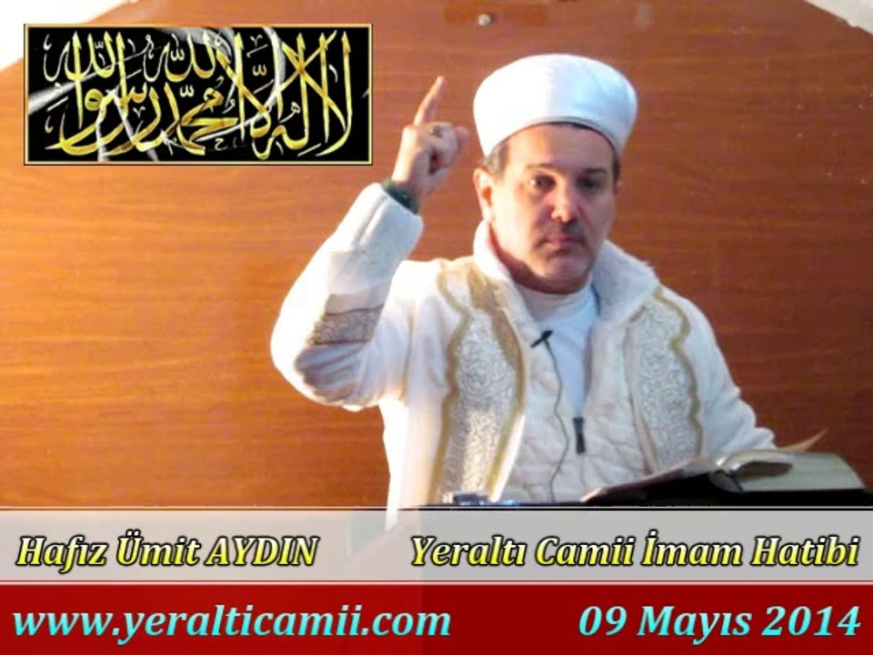 Cuma Vaaz'ı Yeraltı Camii İmam Hatibi / Hafız Ümit AYDIN