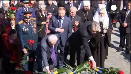 Yatseniuk reitera el llamamiento a la unidad nacional de Ucrania en el 9 de Mayo