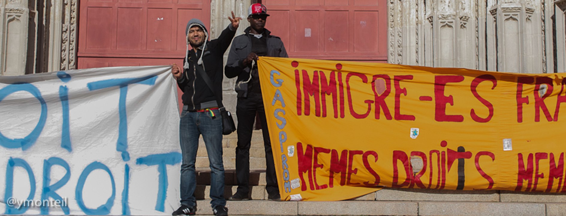 Soutien aux expuls-é-e-s du Squat Radisson Noir