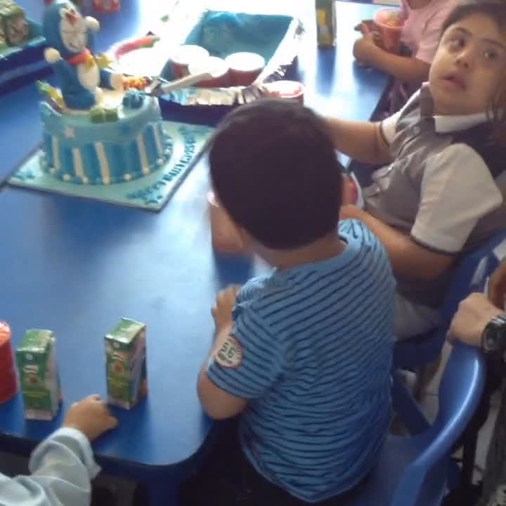 Bilal birthday in his school Gymboree