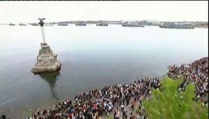 Vladimir Poutine en Crimée [09.05.2014]