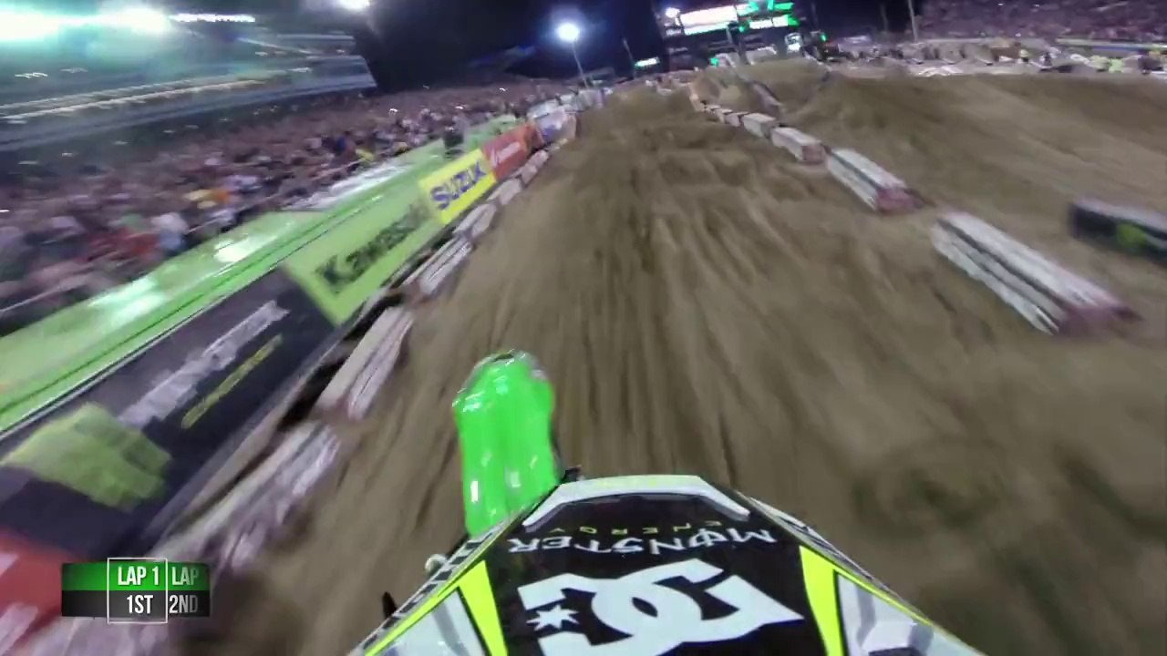 GoPro HD Ryan Villopoto Main Event 2014 Monster Energy Supercross from Las Vegas