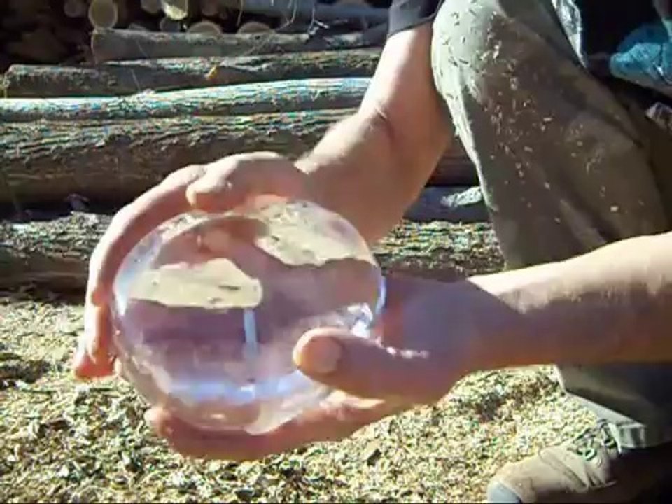 How to make Fire from ICE