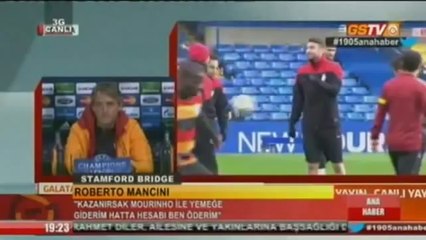 Mancini: "İnanırsak Chelsea'yi eleyebiliriz"