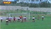 Γκολ Τσάγγαρη (το 1-1) από κόρνερ (Ναυπ. Αστέρας-ΑΕΛ 2-2 2002-03)