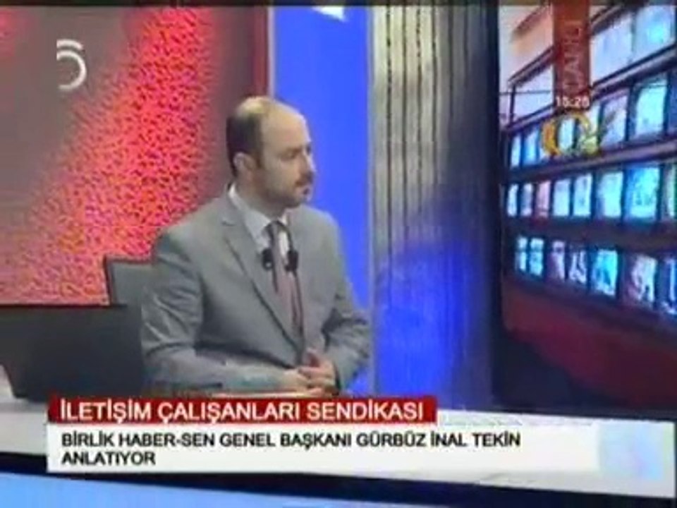 Birlik Haber-Sen Genel başkanı Gürbüz İnaltekin TV 5'te M. Kadir Öztürk'ün Sorularını yanıtladı