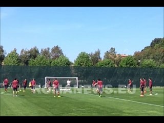 Allenamento As Roma 09-05-14. Torello