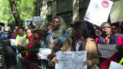 Lycéennes enlevées au Nigeria: manifestation à Londres