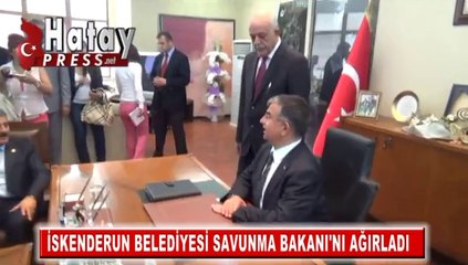 İSKENDERUN BELEDİYESİ SAVUNMA BAKANINI AĞIRLADI_x264