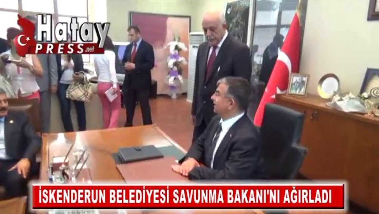 İSKENDERUN BELEDİYESİ SAVUNMA BAKANINI AĞIRLADI_x264