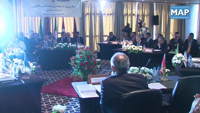 انطلاق أشغال الدورة ال 32 لمجلس وزراء الخارجية لدول اتحاد المغرب العربي بالرباط