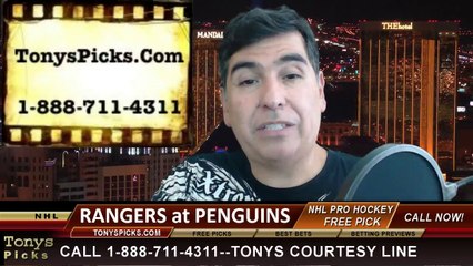 Pittsburgh Penguins vs. New York Rangers Game 5 Odds Pick Prediction Playoff Preview 5-9-2014